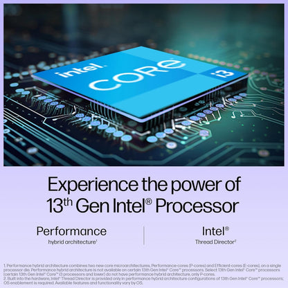 HP 15, Intel Core i3-1315U-13th Gen Laptop (8GB DDR4 Ram,512GB SSD) Anti-Glare, Micro-Edge,15.6'' FHD, Win11