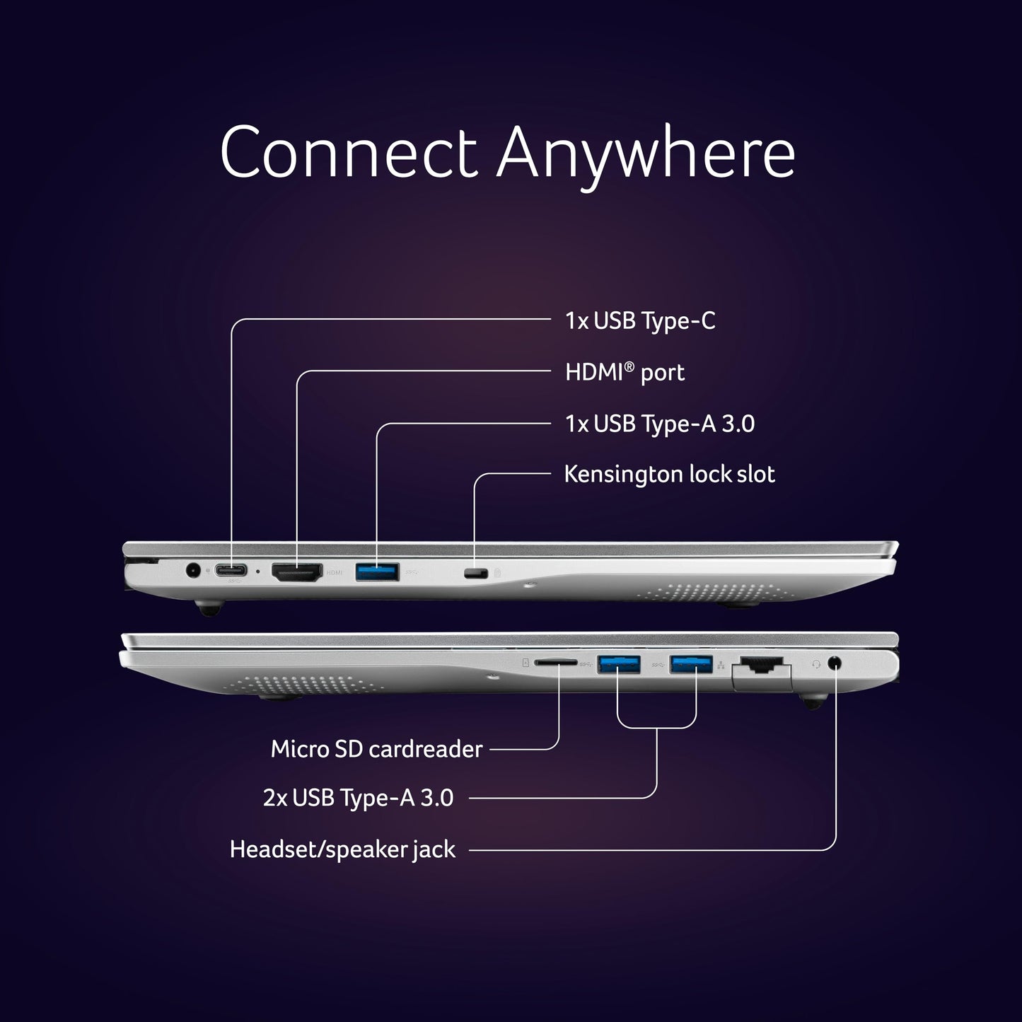 Acer Aspire Lite, 12th Gen, Intel Core i7-12650H Processor, 16 GB/1TB, Full HD IPS, 15.6"/39.62 cm, Win 11 Home, MS Office
