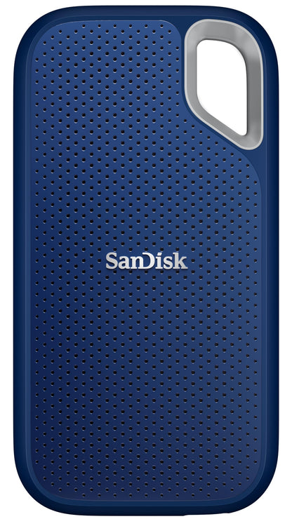 SanDisk Extreme Portable SSD, 1TB, Royal Blue, Upto 1050MB/s R & 1000MB/s W, IP65, 3Meter Drop Resistance, HW Protection, 5 Y Warranty