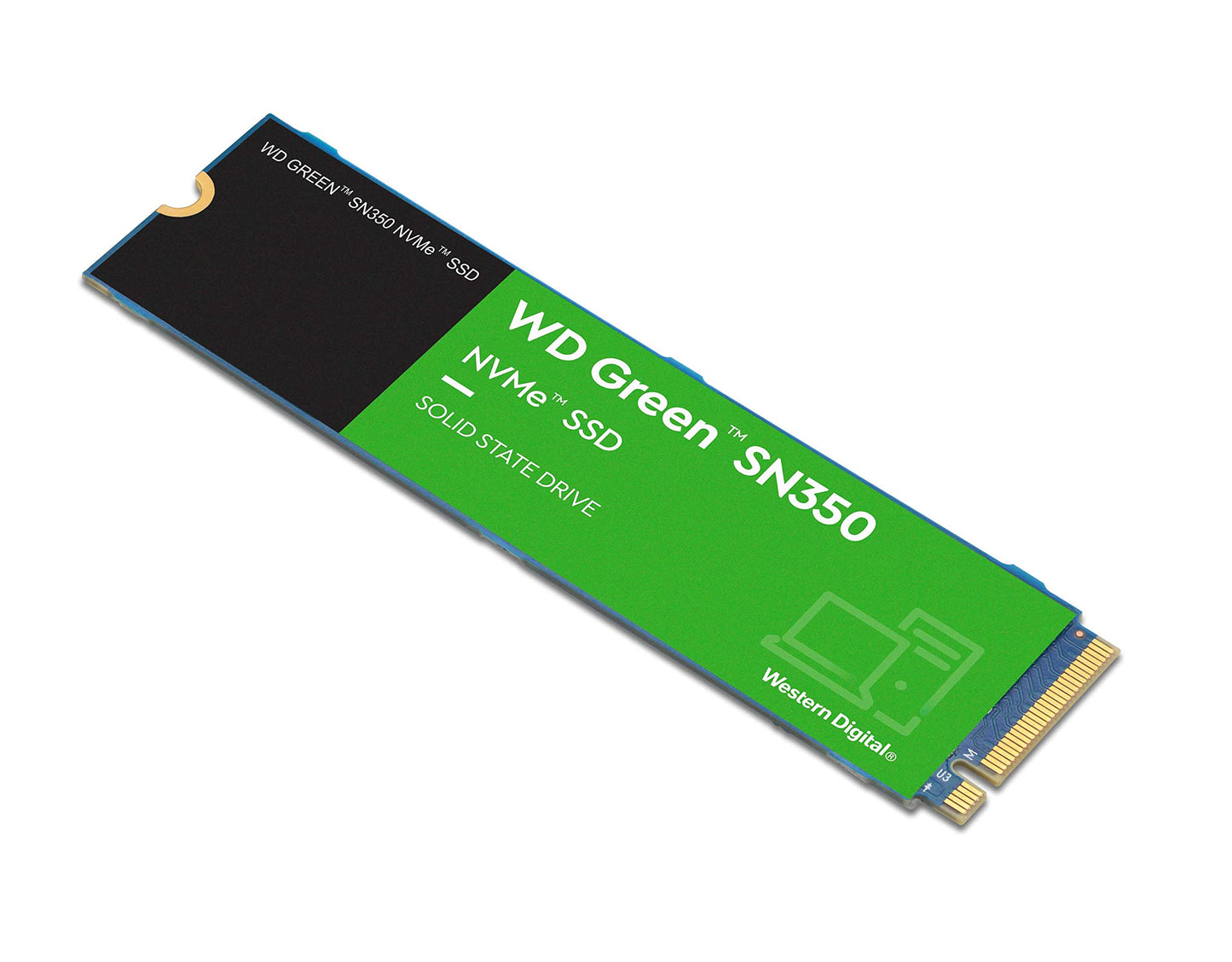 Western Digital Green Sn350 Pcie Gen 3 Nvme Ssd, 250Gb