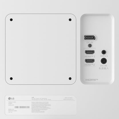 LG Ultrafine 27US500-W, 27 inch (68.58 cm), IPS, 4K UHD 3840x2160, 60Hz, White, HDR10, 90% DCI-P3 Color gamut