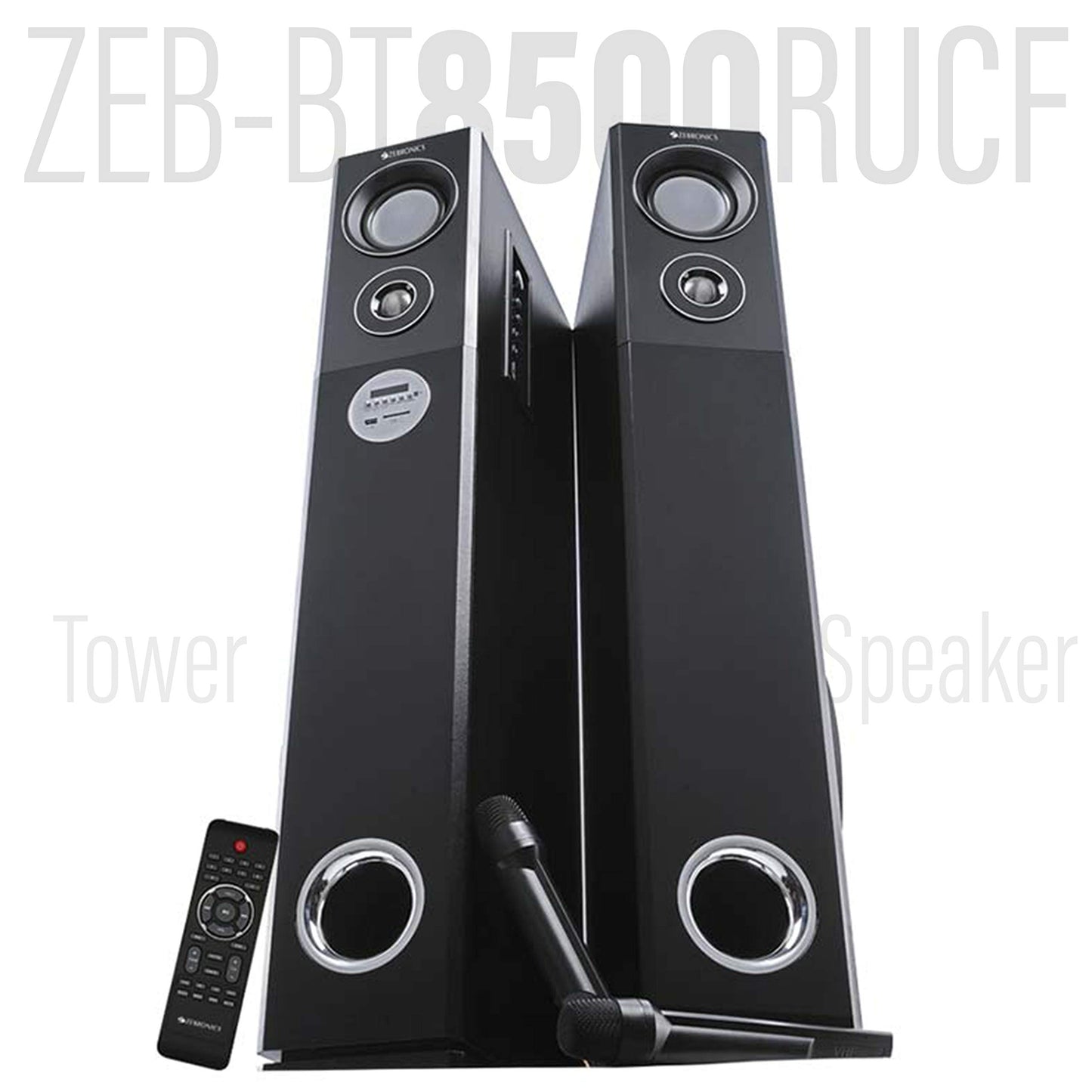 ZEBRONICS BT8500-RUCF 2.0 USB Multimedia Tower Speaker