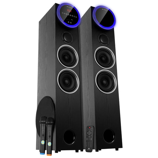 ZEBRONICS BTM9800RUCF 2.0 Tower Speaker, 200 Watts
