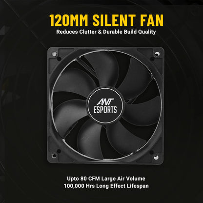 Ant Esports VS400L NonModular High Efficiency Gaming Power Supply/PSU with Continuous Power and 120mm Silent Fan