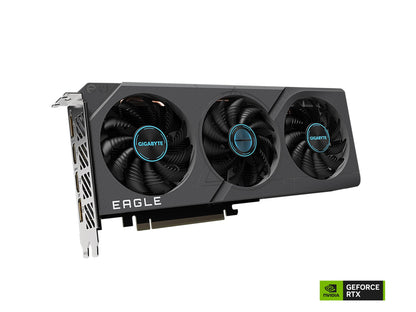 GIGABYTE Geforce RTX 4060 Eagle Oc 8G Graphics Card, 3X Windforce Fans, 8Gb 128-Bit Gddr6, Gv-N4060Eagle Oc-8Gd Video Card, pci_e_x16