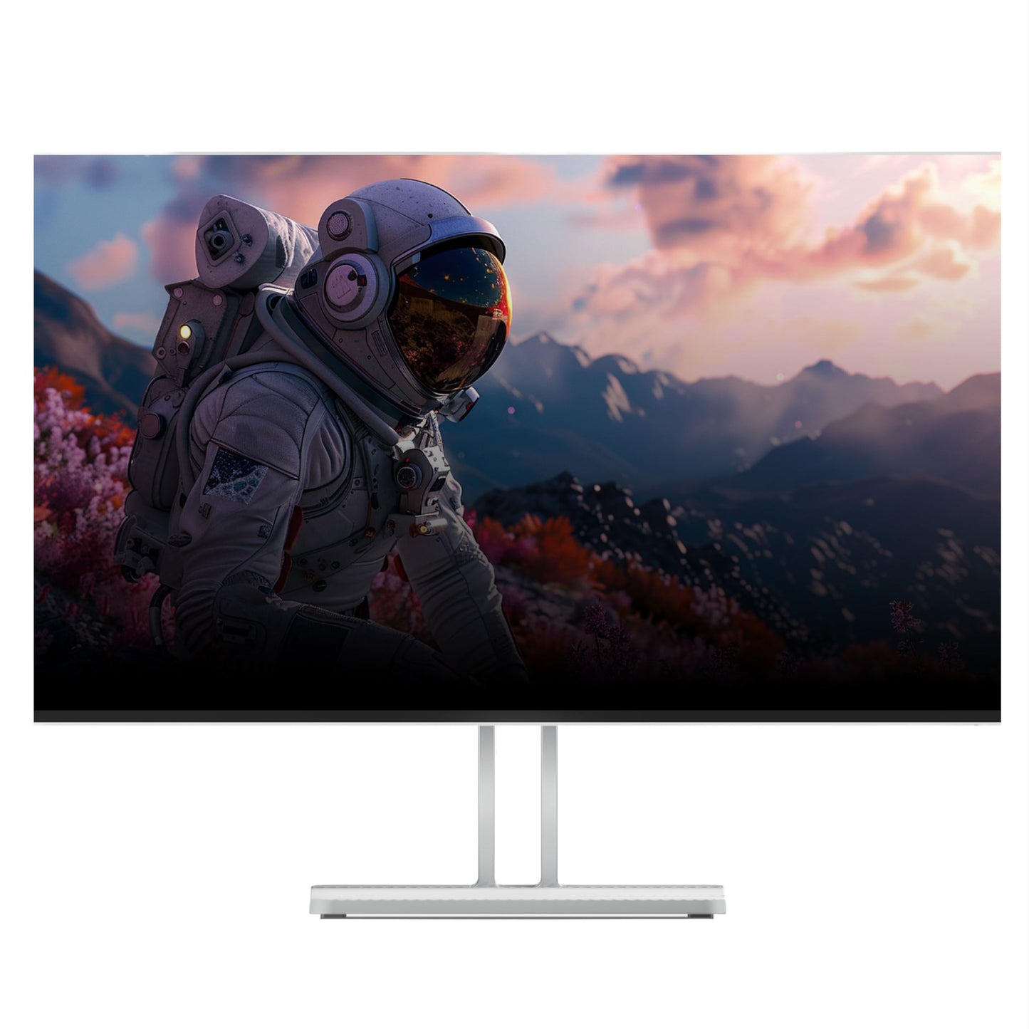 Lenovo L-Series 27 inch (68.5cm) FHD IPS Monitor| 100Hz, 1ms, FreeSync, 99% sRGB, 3Wx2 Speakers, Smart Display Customization Artery, 2X HDMI 1.4, 1x VGA, Tilt, Cloud Grey, L27i-4A