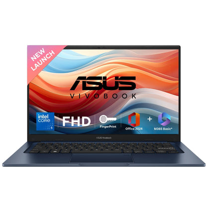 ASUS Vivobook 14, (i5 14th Gen) Intel Core 5 120U, Thin & Light Laptop(16GB RAM/512GB SSD/
