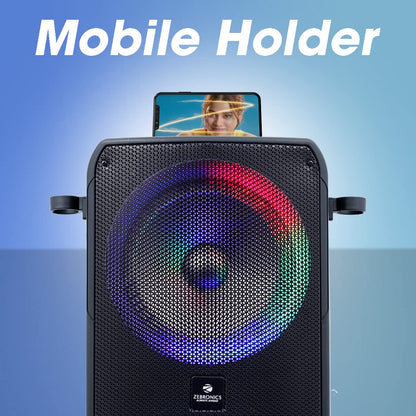 Zebronics JOLT Plus 100 Watts Trolley DJ Speaker