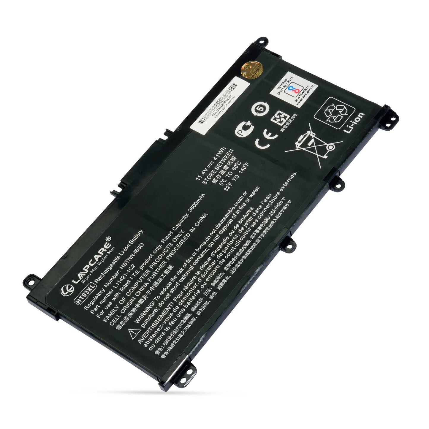 Lapcare Laptop Battery for HP Pavilion 240 G7, 245 G7, 250 G7, 255 G7, 340 G5, 348 G5 Series Laptop Battery