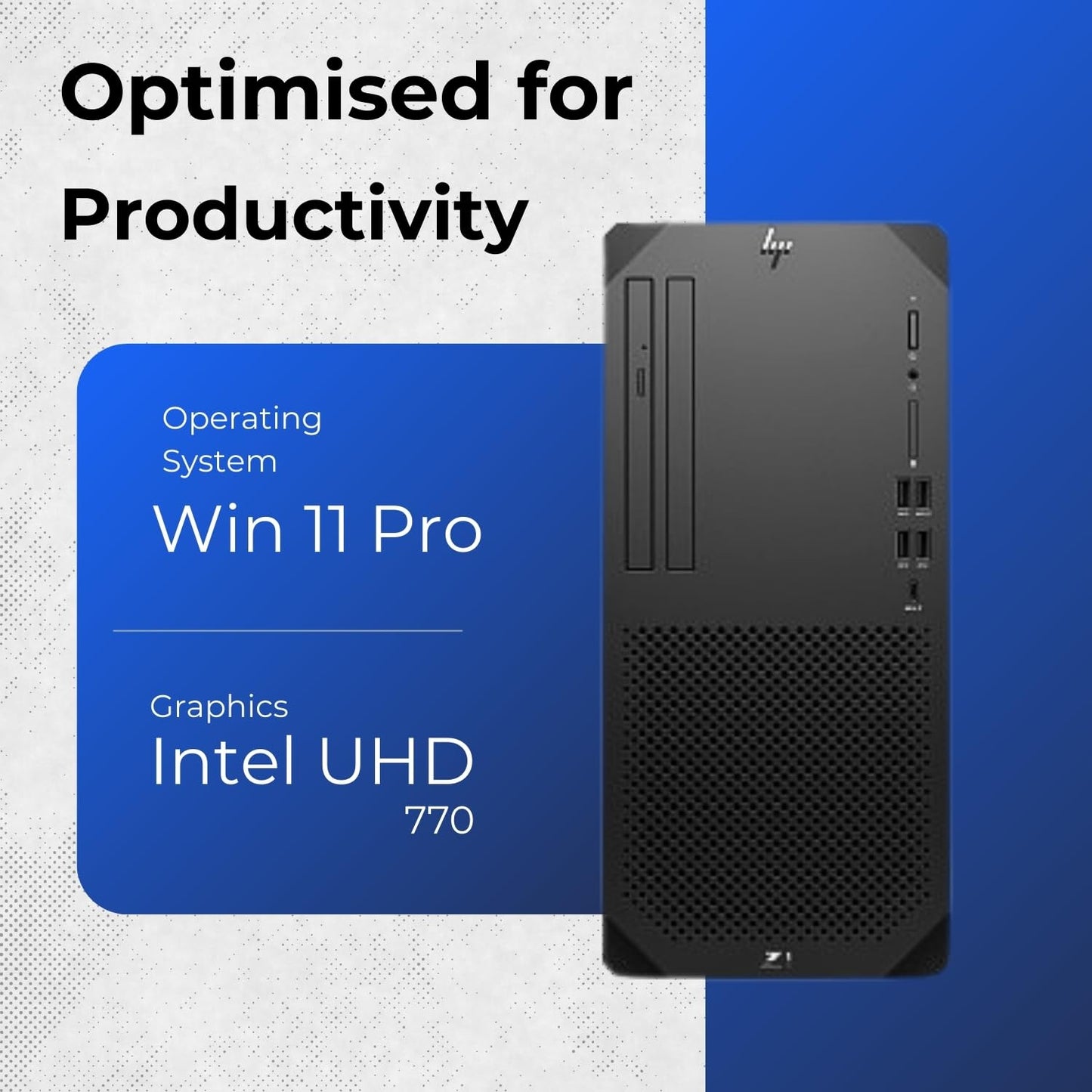 HP Z1 G9 Tower Desktop 550W Intel Core i7-14700 Windows 11 Pro