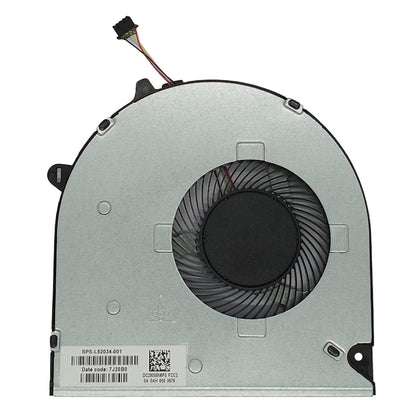 WEZA Replacement Laptop CPU Cooling Fan for HP 15s-du 15s-dr 15-dw 15-dy 250 255 G8 G9 SPS 15-GW 15S-GU 15S-GY 15S-GR 15-DW0043DX 15s-du0096tu 15s-du0002TX 255 TPN-C151 Series L52034-001 FLG0 laptop