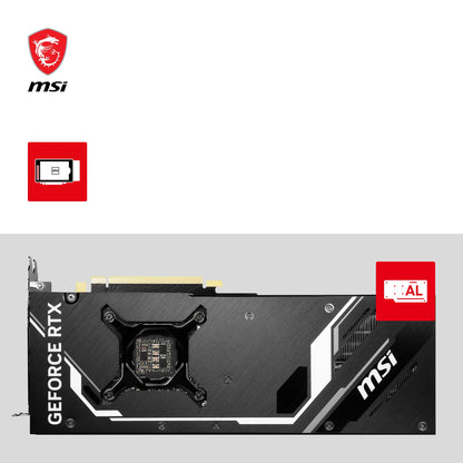 MSI Geforce RTX 4060 Ventus 2X Black 8G Oc 8Gb Gddr6 128-Bit Gaming Graphic Card, pci_e