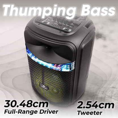 Zebronics JOLT 50 Watts Trolley DJ Speaker