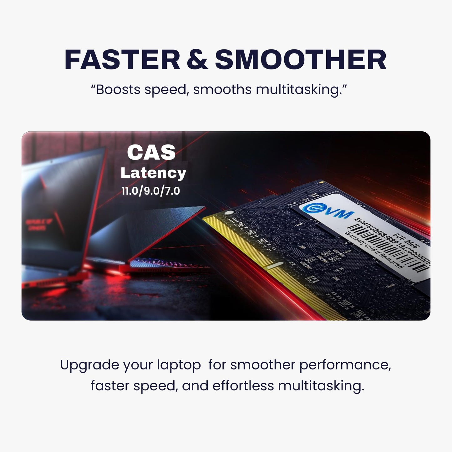 EVM 8GB DDR4 Laptop RAM 2666MHz