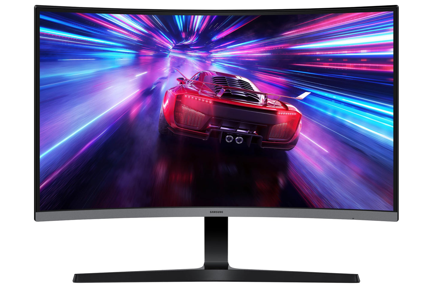 Samsung 27" (68.6 cm) S3 1800R Curved Monitor|FHD 1920 x 1080|100 Hz|4 ms|Ports-HDMI,VGA|Game Mode|Eye Saver Mode|LS27D390GAWXXL||Wall Mountable|Black