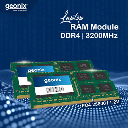 Geonix 16GB DDR4 Laptop RAM 3200 Mhz
