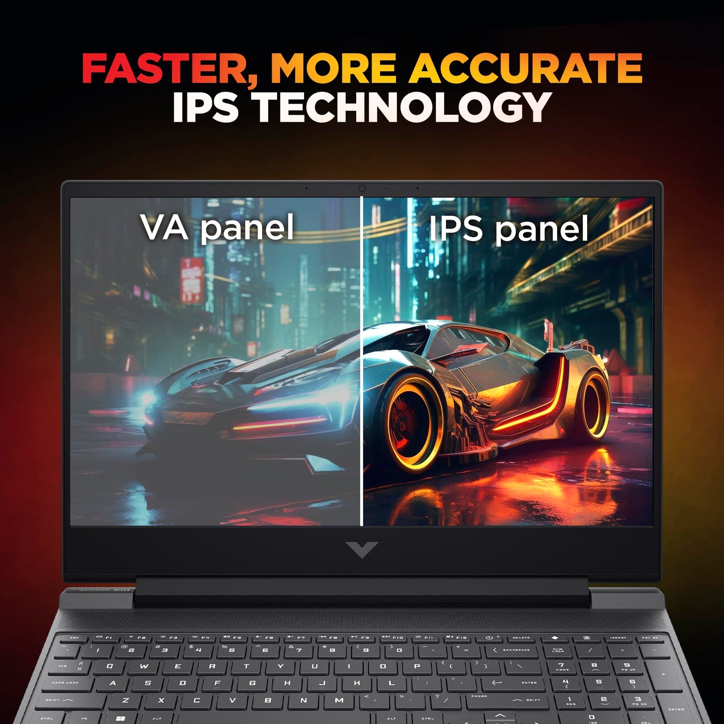 HP Victus, 13th Gen Intel Core i5-13420H, 6GB RTX 3050,16GB DDR4 Upgrade (Upto 32GB) 512GB SSD, FHD,144Hz,300 nits,IPS, 15.6''/39.6cm, Win11, M365* Office24, Mica Silver,2.3kg, fa2700TX, Gaming Laptop