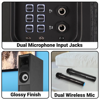 Zebronics Hammer Dual Tower Speaker