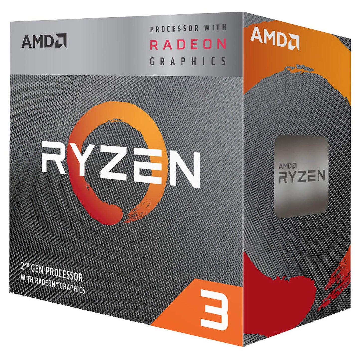 AMD Ryzen 3 3200G with RadeonVega 8 Graphics Desktop Processor 4 Cores up to 4GHz 6MB Cache Socket AM4 (YD320GC5FHBOX)