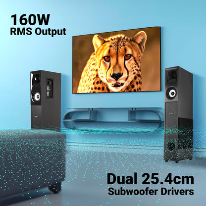 Zebronics Hammer Dual Tower Speaker