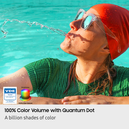 Samsung 138 cm (55 inches) Vision AI 4K Ultra HD Smart QLED TV