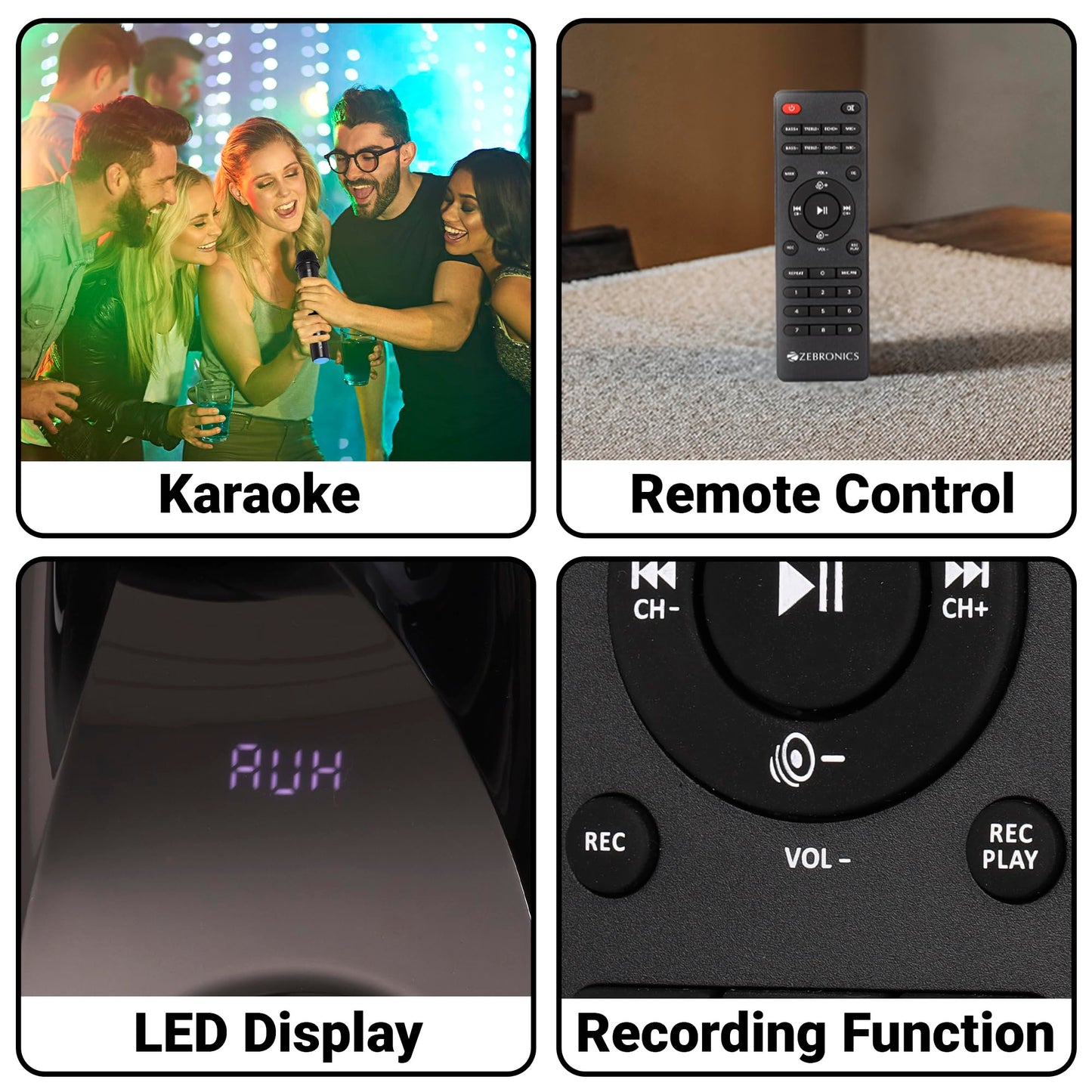 Zebronics Hammer Dual Tower Speaker