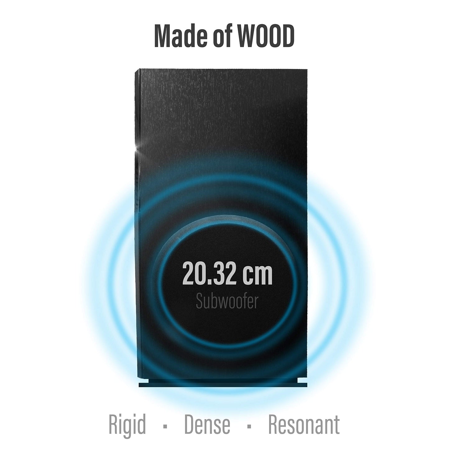 ZEBRONICS BT8500-RUCF 2.0 USB Multimedia Tower Speaker