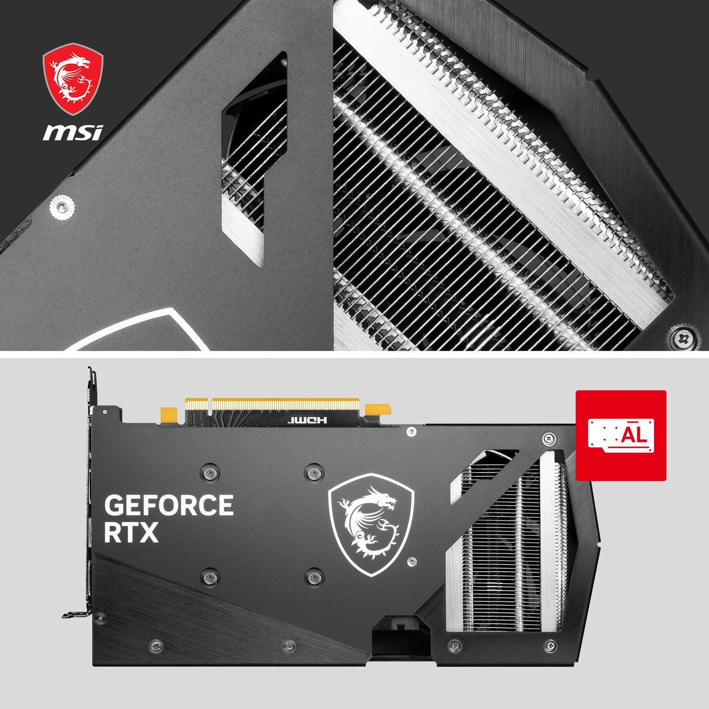 MSI Geforce RTX 4060 Ventus 2X Black 8G Oc 8Gb Gddr6 128-Bit Gaming Graphic Card, pci_e