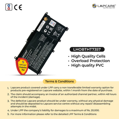 Lapcare Laptop Battery for HP Pavilion 240 G7, 245 G7, 250 G7, 255 G7, 340 G5, 348 G5 Series Laptop Battery