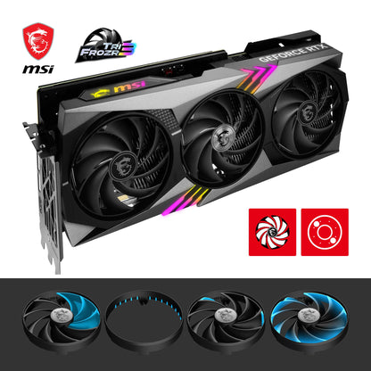 MSI Geforce RTX 4060 Ventus 2X Black 8G Oc 8Gb Gddr6 128-Bit Gaming Graphic Card, pci_e