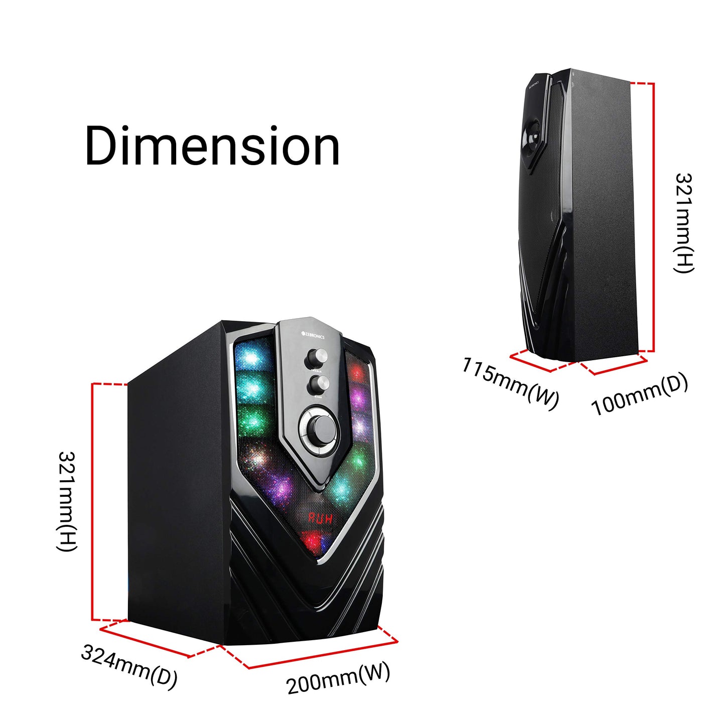 Zebronics SAMBA Black