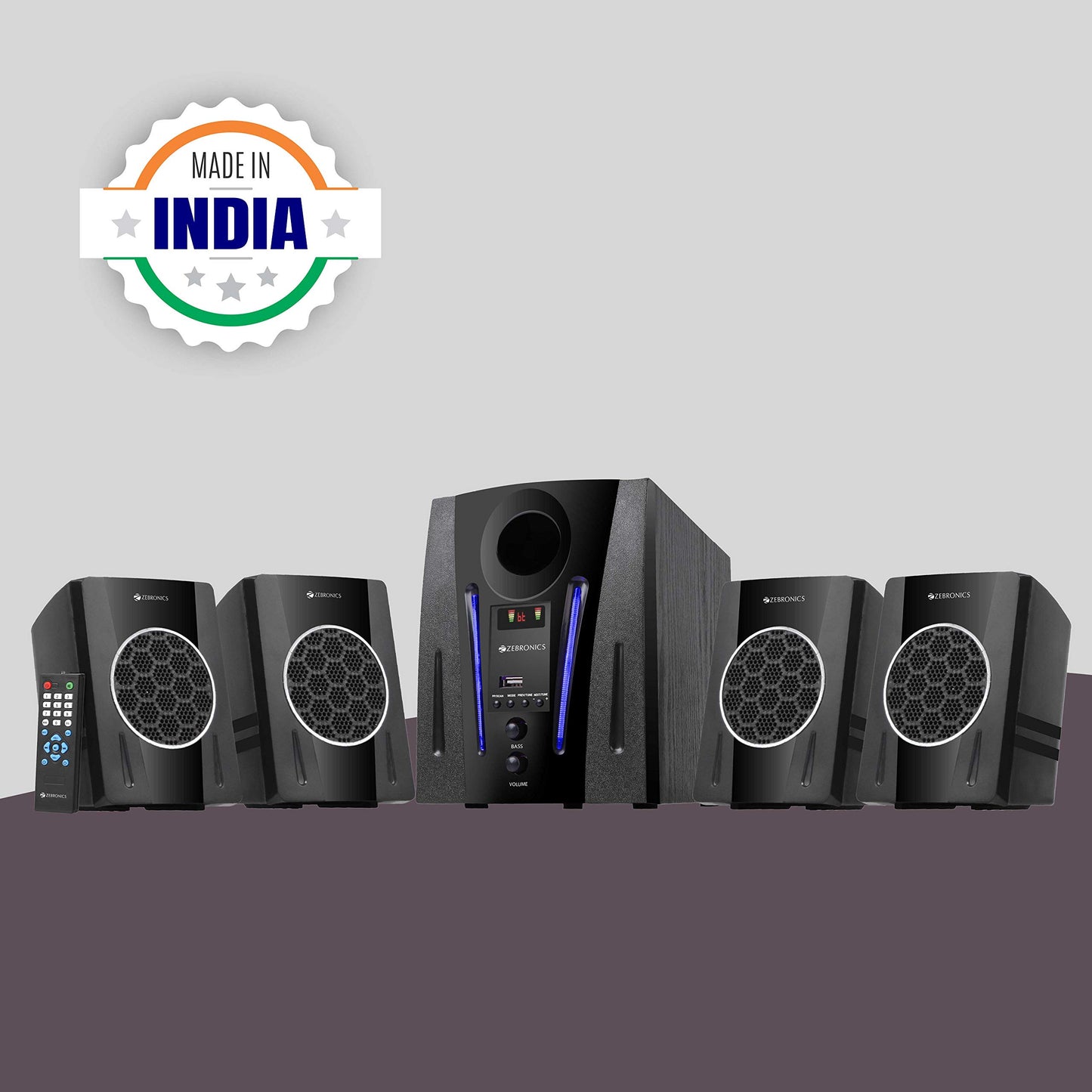 Zebronics BT2750RUF Wireless Bluetooth Multimedia Speaker