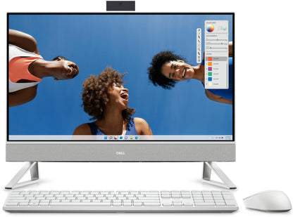 Dell AIO Inspiron 5430, Core 7 150U, 16 GB, 1TB SSD Intel® Graphics, 23.8" FHD AG Infinity Narrow Border Non-Touch | Windows 11 + Office H&S 2021 | Pearl White Cover | Wireless Keyboard & Mouse
