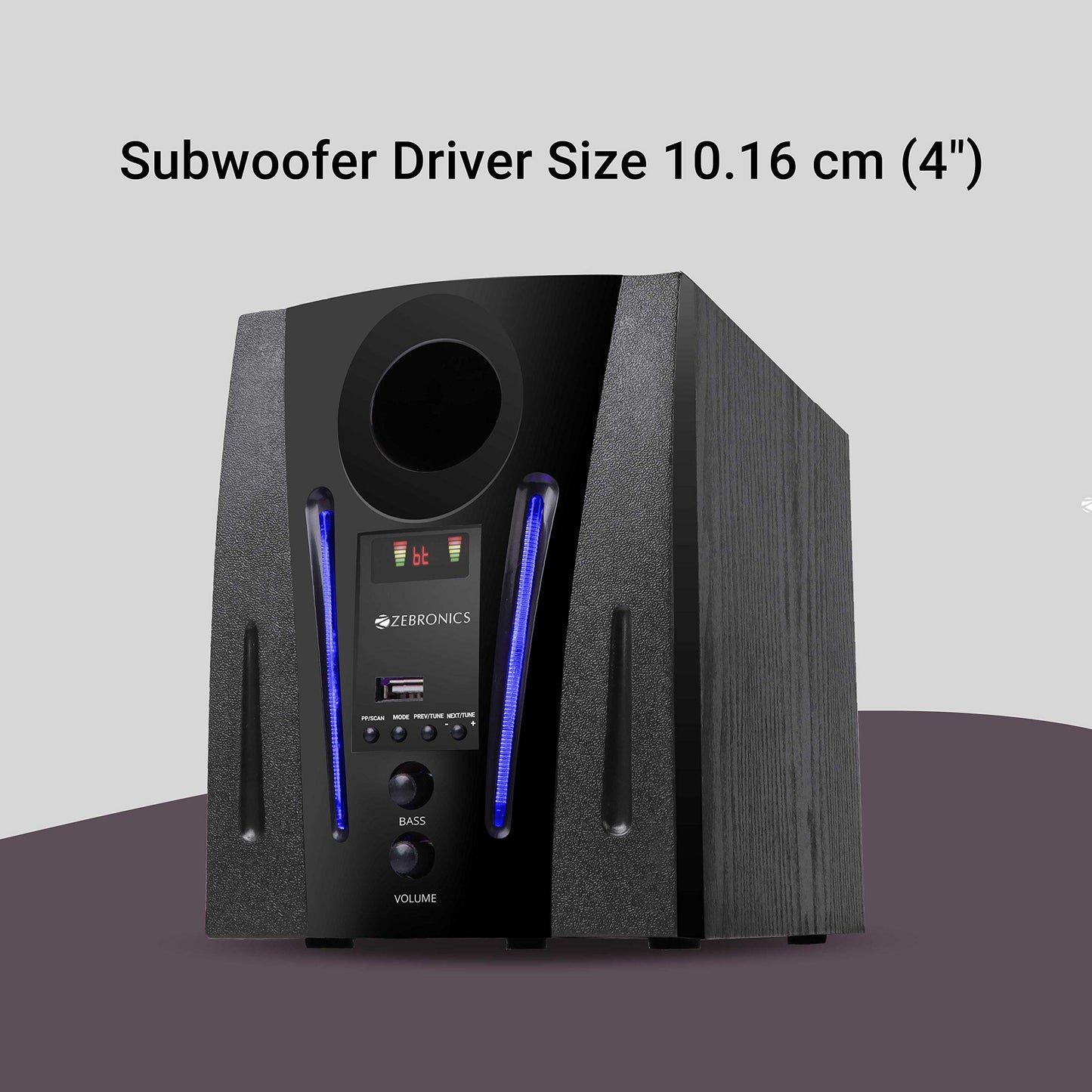 Zebronics BT2750RUF Wireless Bluetooth Multimedia Speaker