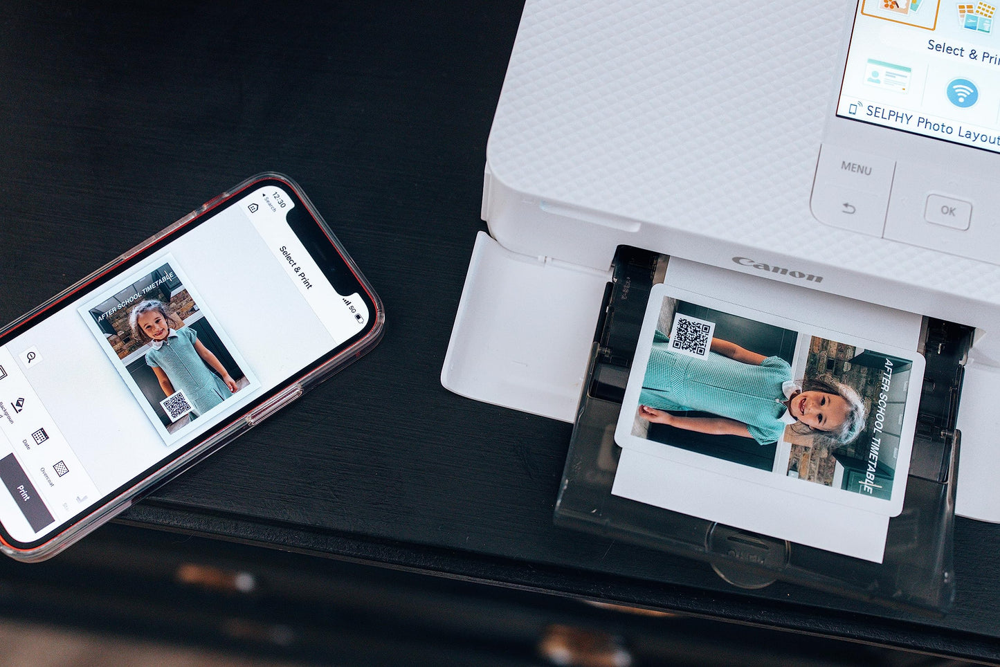 Canon SELPHY CP1500 Colour Portable Photo Printer - Print long-lasting photos with this easy to use, fast and compact wireless printer