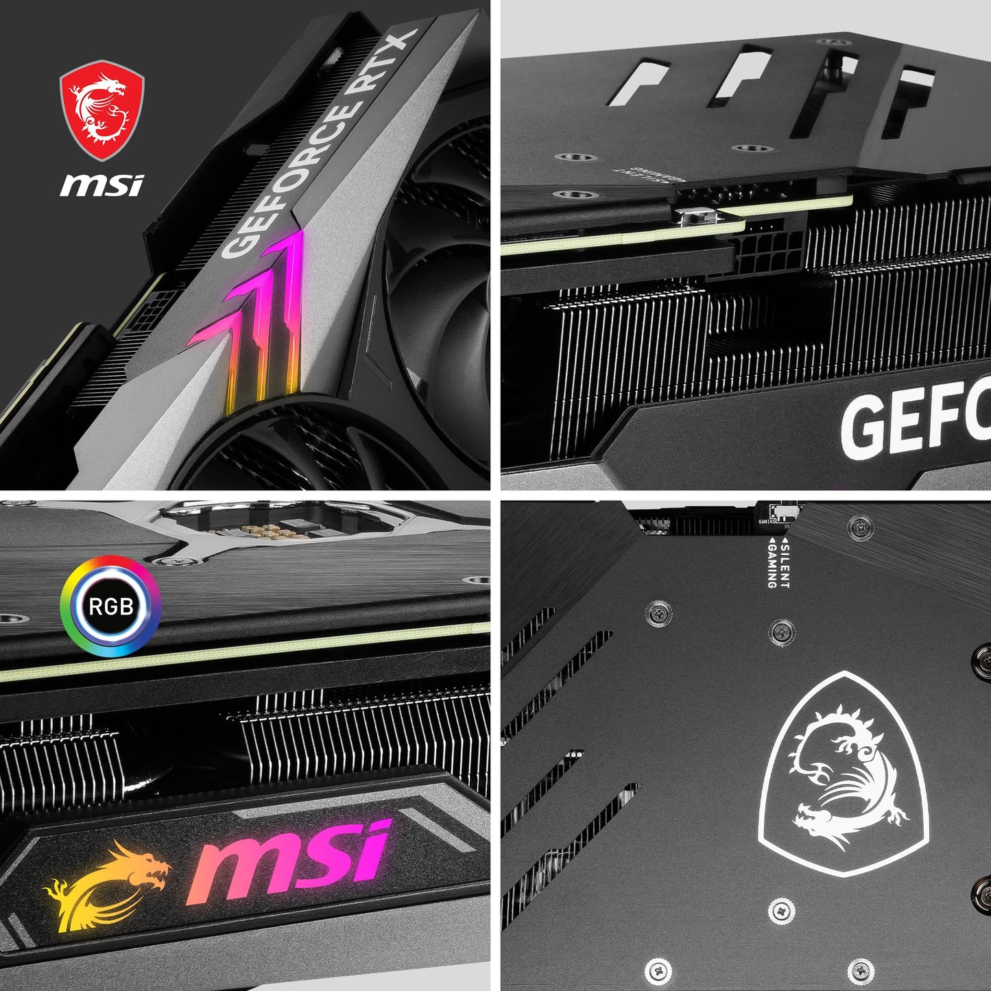 MSI Geforce RTX 4060 Ventus 2X Black 8G Oc 8Gb Gddr6 128-Bit Gaming Graphic Card, pci_e